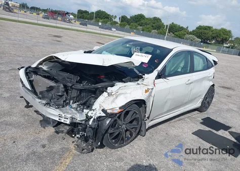 2020 Honda Civic Sport из США, поврежденный, VIN 2HGFC2F80LH506147